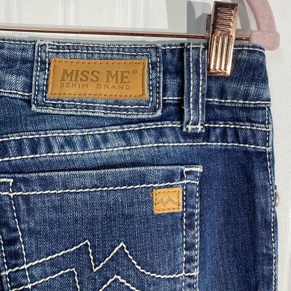 Miss‎ me light wash bootcut jeans Sz 28 - Picture 5 of 6